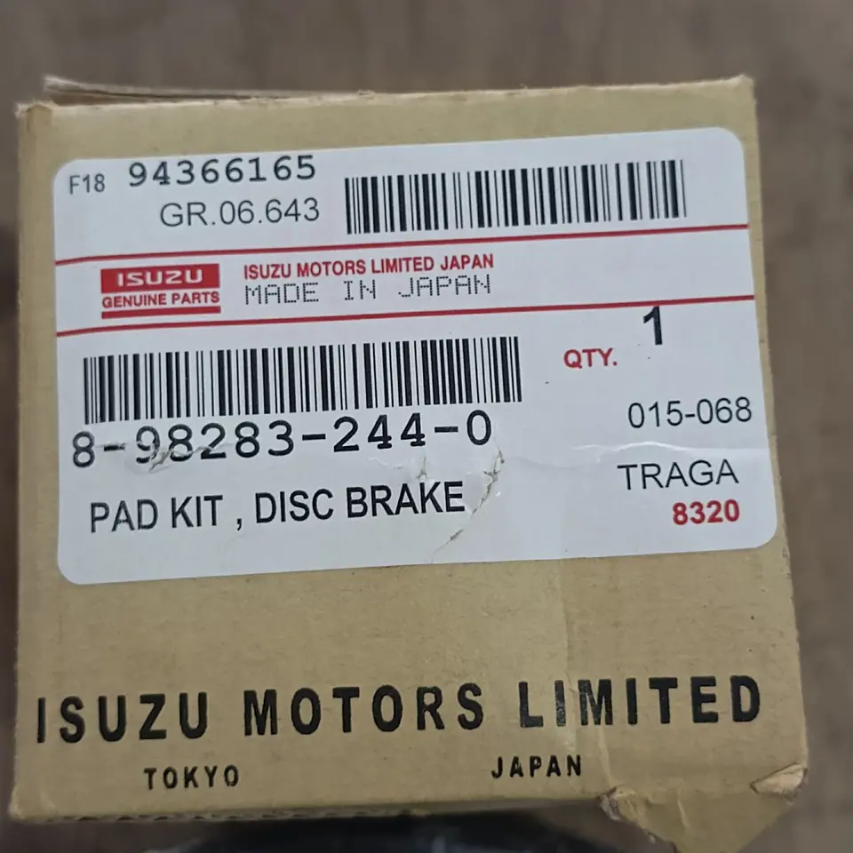 KAMPAS REM DEPAN TRAGA ISUZU