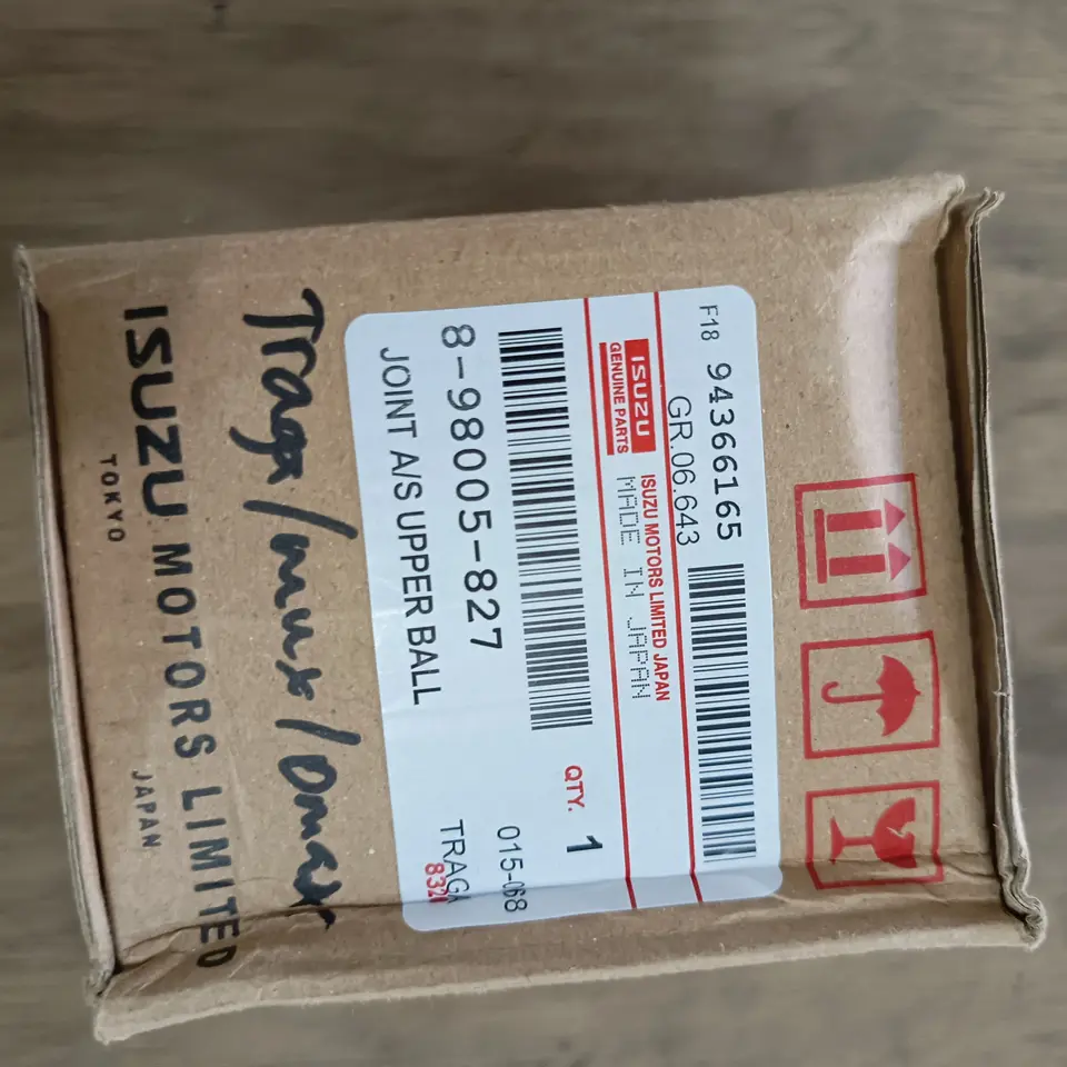 BALL JOINT ATAS TRAGA/MUX/DMAX ISUZU 8-98005-827 JOINT ASSY UPPER/LOWER / BALL JOINT ATAS/ BAWAH ISUZU
