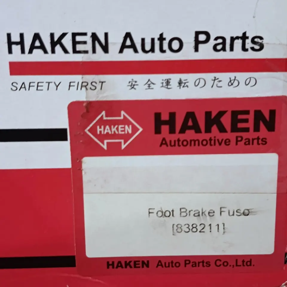 PEDAL REM ASSY FUSO/HINO/NISSAN HAKEN 838211 PEDAL /INJAKAN REM / FOOT BRAKE STEP HAKEN