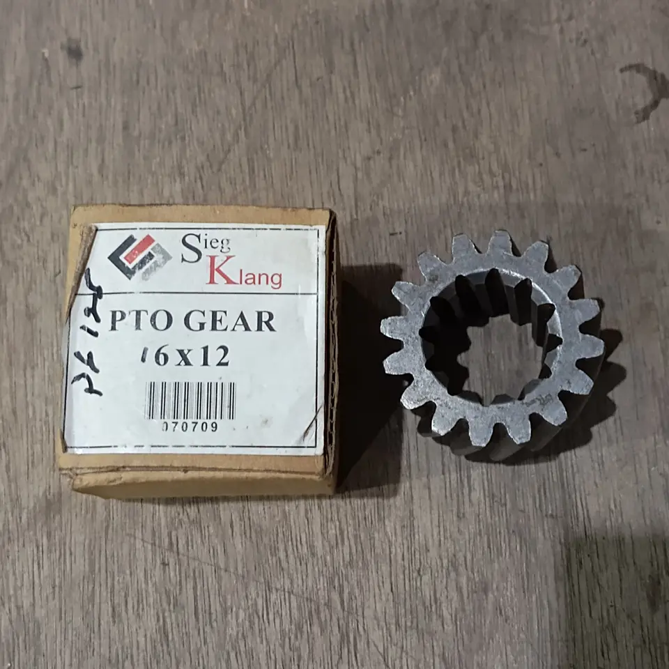 GEAR PTO PS 125 16*12 (IN*OUT) SIEG KLANG null GEAR PTO / GIGI PTO SIEG KLANG