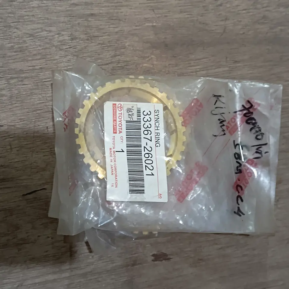 RING SINKRONIS KIJANG KF /HIACE /INOVA/COROLA/CORONA/ DYNA BU30 (NO 1) TOYOTA 33367-26021 RING SYNCRONIS / SINKRONIS / SYNCHRONIZE TOYOTA