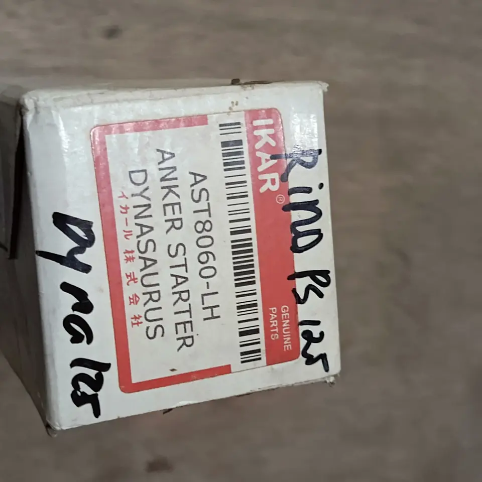 ARMATURE STARTER DYNA HT 125 IKAR AST8060-LH ANGKER STARTER / ARMATURE IKAR