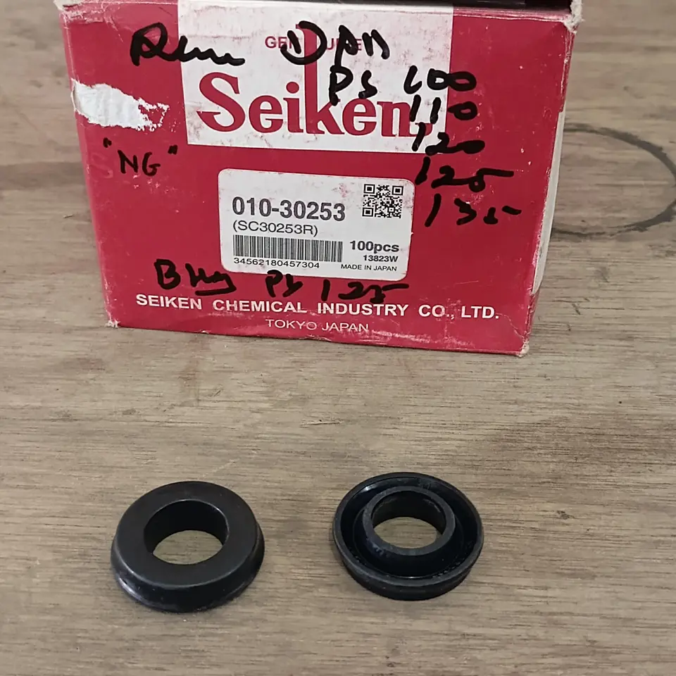 SEAL REM DEPAN PS 100/120/135/110 DEPAN/BELAKANG PS 125 SEIKEN 010-30253 SIL/ CIL/ SEAL / KARET SEIKEN
