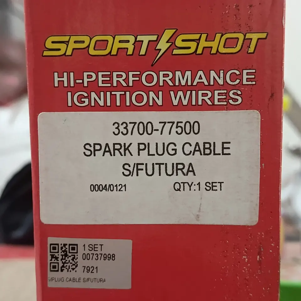 KABEL BUSI FUTURA 1.3/1.5 SPORTSHOT 33700-77500 KABEL BUSI/SPARK PLUG CABLE /CILICONE CORD SPORTSHOT