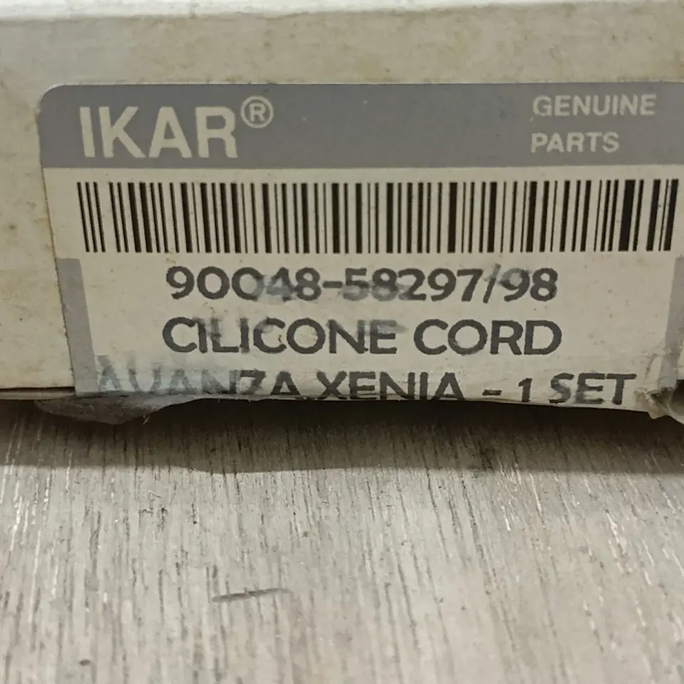 KABEL BUSI AVANZA / XENIA IKAR 90048-58297-98 KABEL BUSI/SPARK PLUG CABLE /CILICONE CORD IKAR