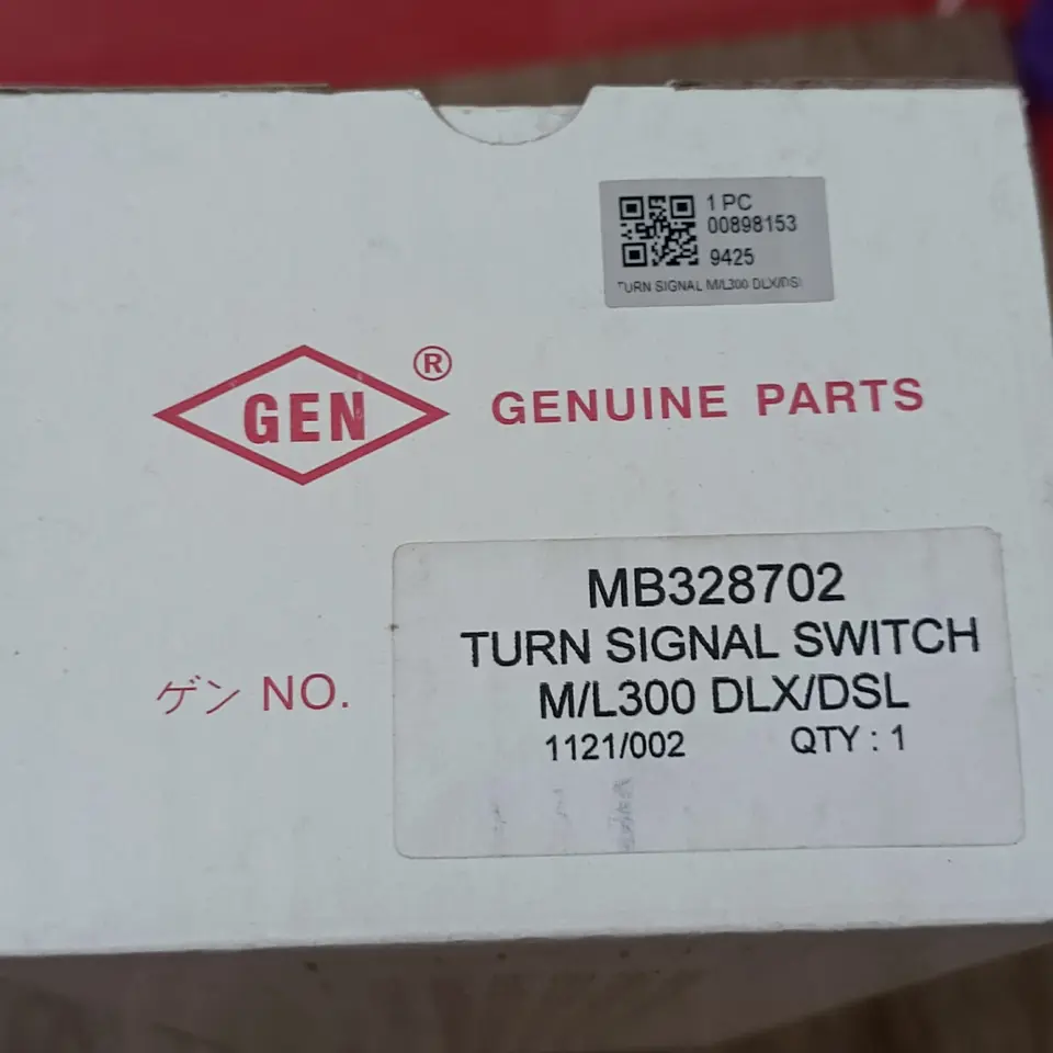 TURN SIGNAL ASSY L300 DIESEL GEN MB328702 SWITCH RETING / TURN SIGNAL ASSY /  SAKLAR SEIN/ SEN GEN