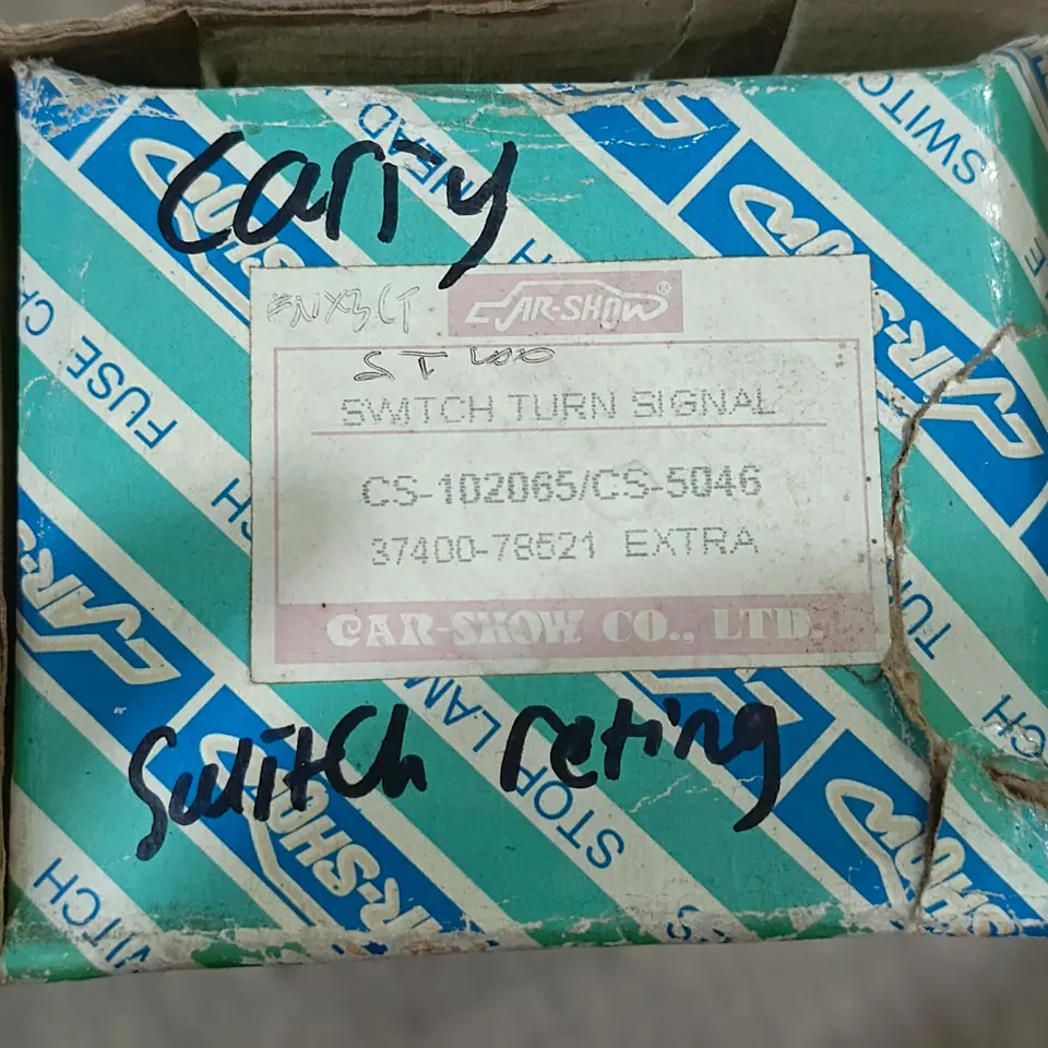TURN SIGNAL ASSY CARRY ST100 CARSHOW CS-102065 / CS-5046 SWITCH RETING / TURN SIGNAL ASSY /  SAKLAR SEIN/ SEN CARSHOW