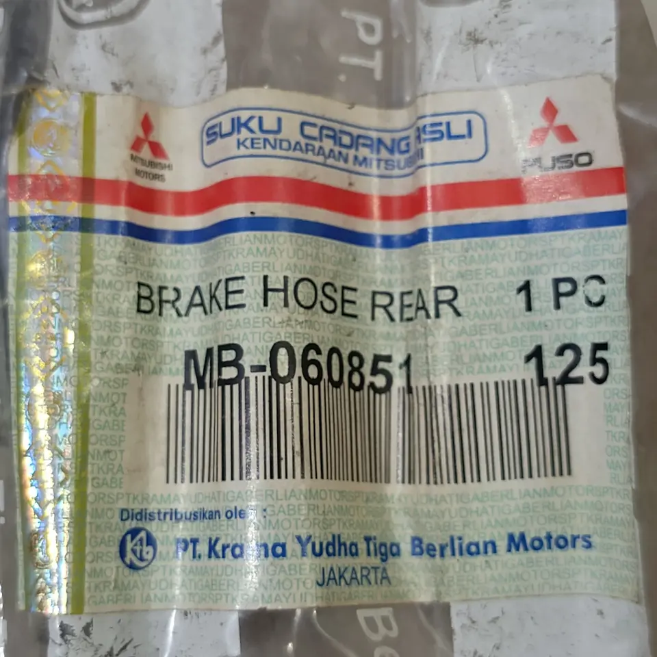 SELANG REM BELAKANG PS 100/120 (+10-11) MITSUBISHI