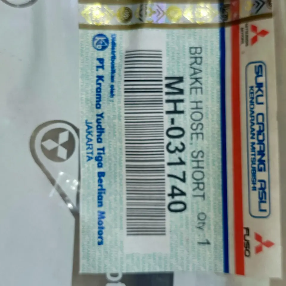 SELANG REM PS 190/220 GANJO PENDEK KOMPRESOR (+13-13) MITSUBISHI