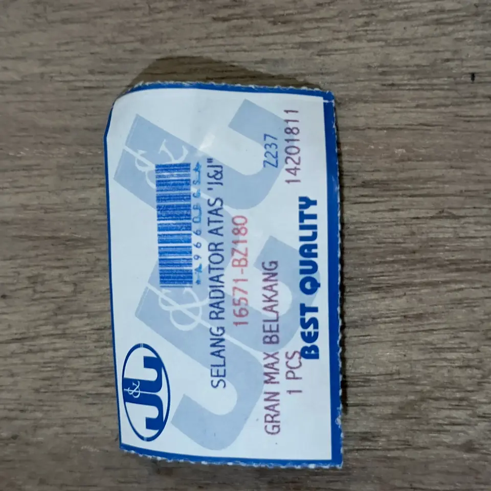 SELANG RADIATOR ATAS BELAKANG GRANMAX