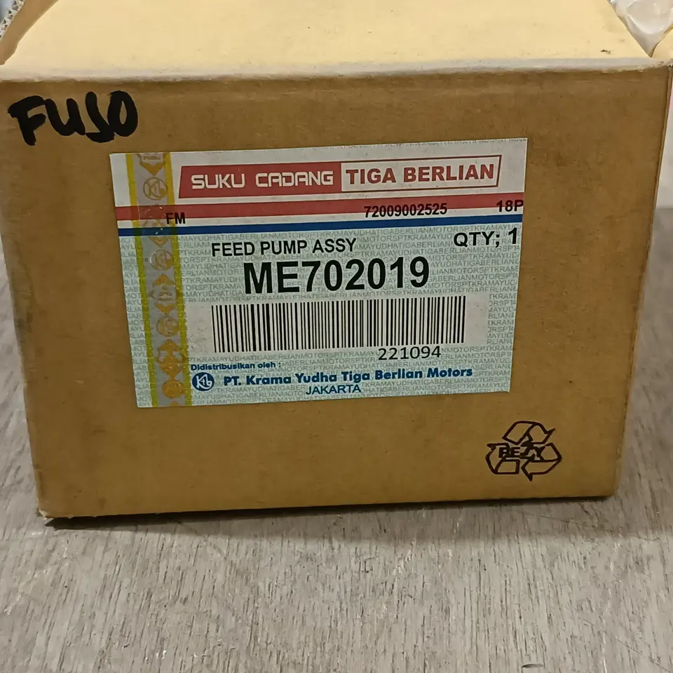 FEED PUMP FUSO 6D14 MITSUBISHI
