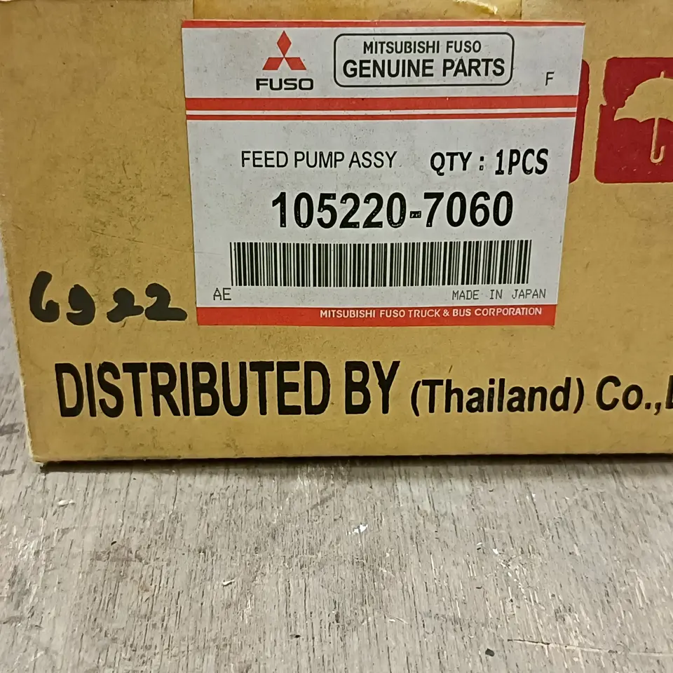 FEED PUMP FUSO 6D22 MITSUBISIHI