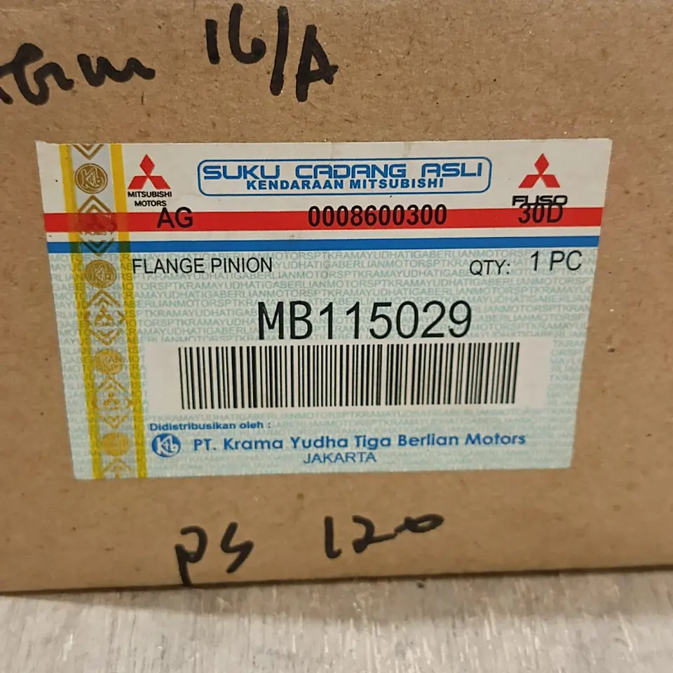 FLANGE PINION / GARDAN PS 120/135 (DUDUKAN BULAT) MITSUBISHI