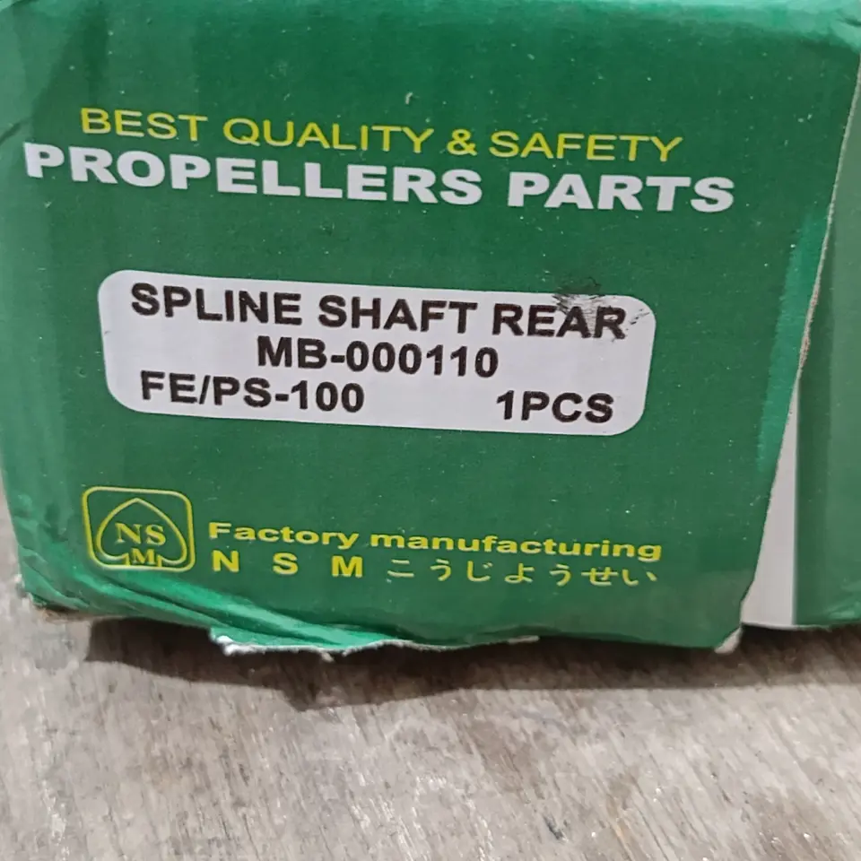 SPLINE SHAFT REAR PS 100/120/125/135 NSM