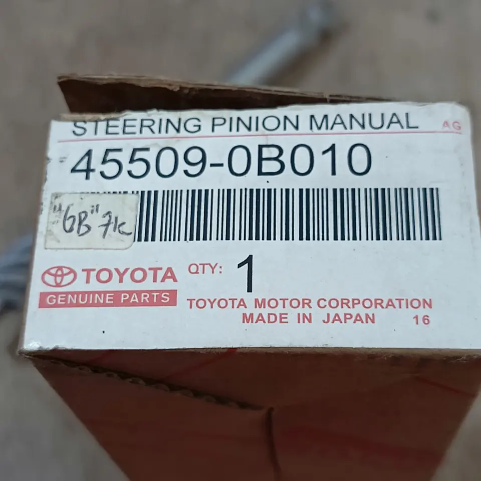 PINION RACK STEER 7K/KAPSUL MANUAL TOYOTA