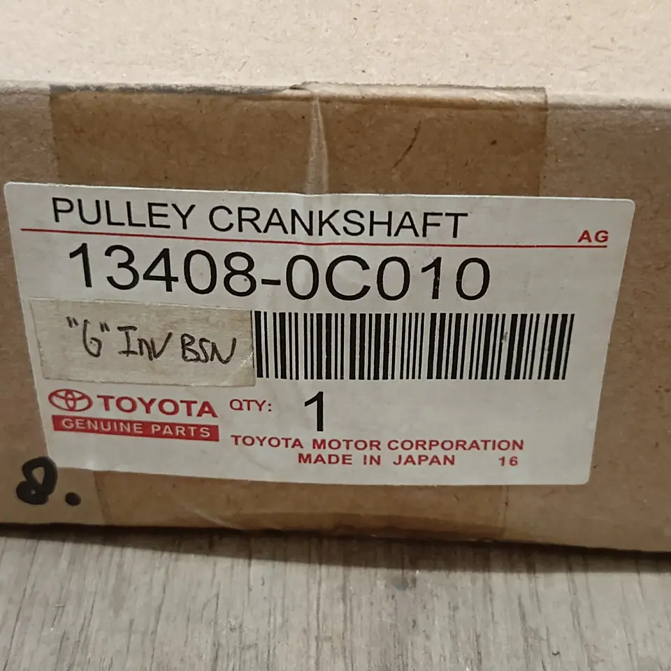PULLEY CRANKSHAFT INOVA BENSIN TOYOTA