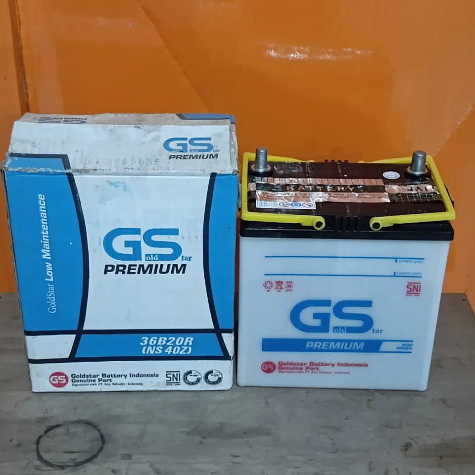 ACCU 35AH NS40Z GOLD STAR PREMIUM 36B20R / NS40Z ACCU GOLD STAR PREMIUM