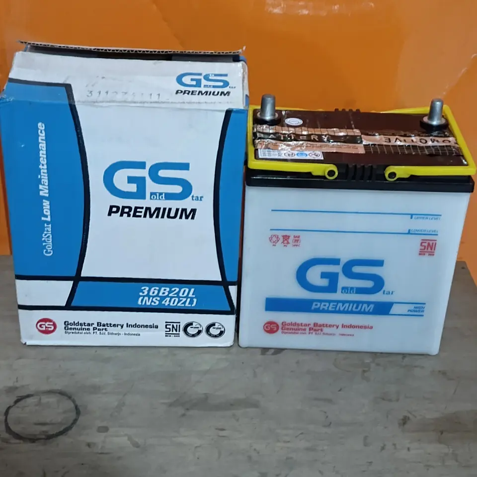 ACCU 35AH NS40ZL GOLD STAR PREMIUM 36B20L / NS40ZL ACCU GOLD SHINE