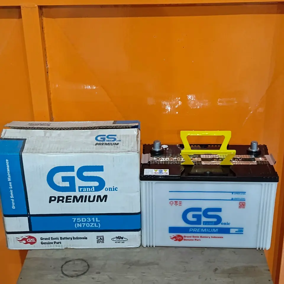 ACCU 80AH N70ZL 12V GRAND SONIC 75D31L / N70ZL ACCU GRAND SONIC