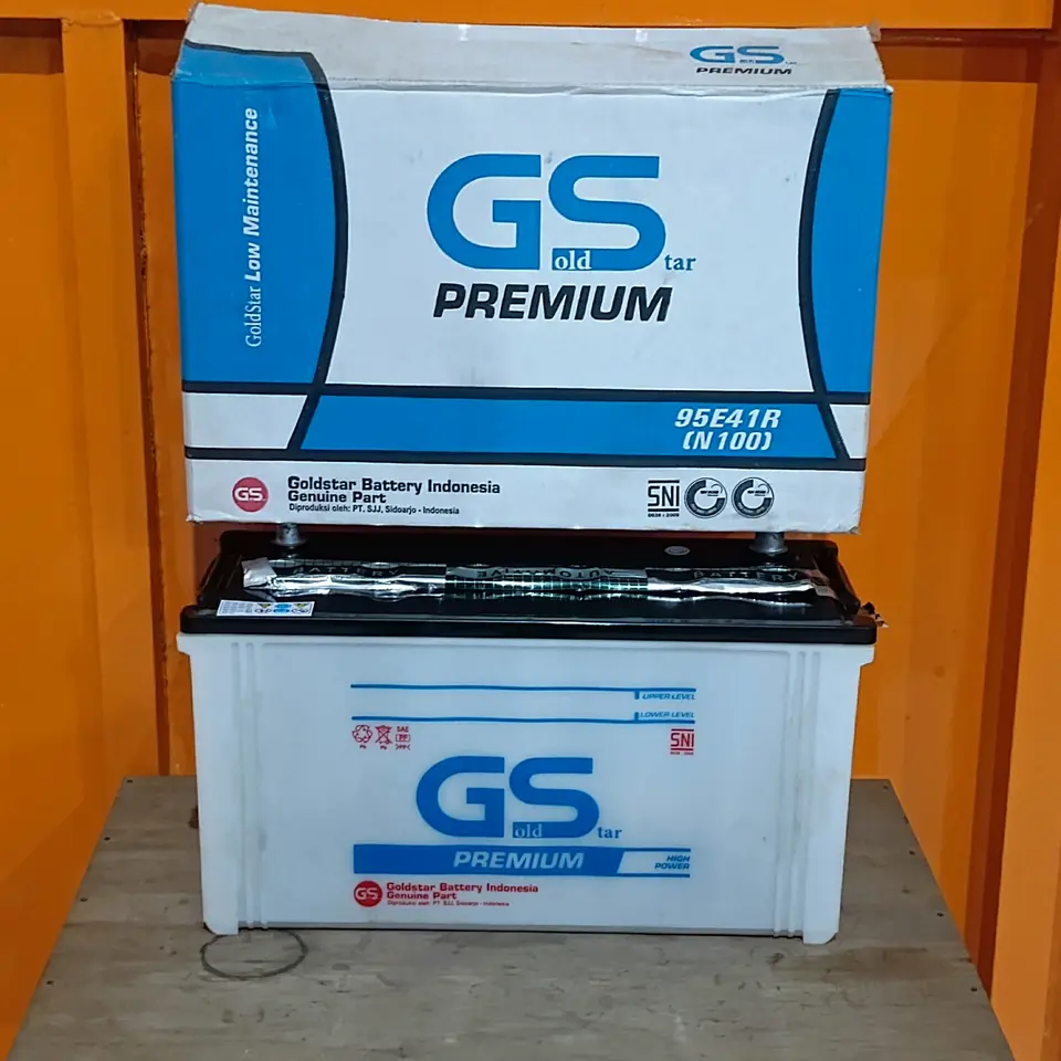 ACCU 100AH N100 12V GOLD STAR 95E41R ACCU GOLD STAR PREMIUM