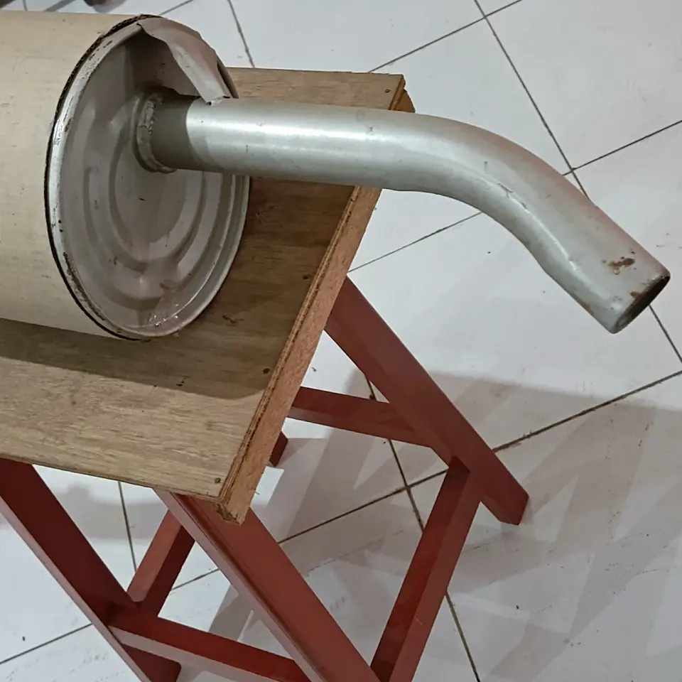 KNALPOT / MUFFLER + FLEKSIBEL DYNA 125/115 TRI STAR (45CM)
