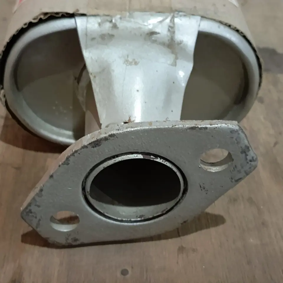 MUFFLER DEPAN T120SS INJEKSI TRI STAR (20CM)