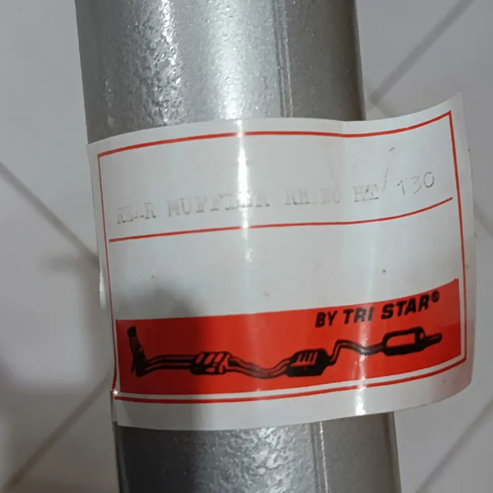 KNALPOT / MUFFLER DYNA HT 130 TRI STAR (39CM)
