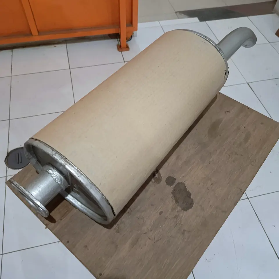 KNALPOT / MUFFLER PS 100/120 TRI STAR (44CM)