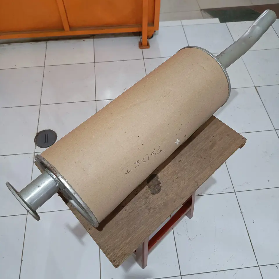 KNALPOT / MUFFLER PS 125/135 TRI STAR (54CM)