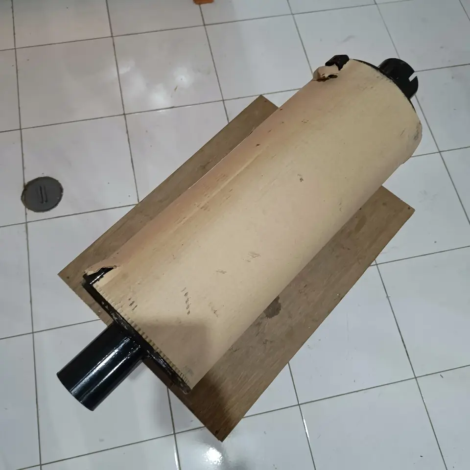 KNALPOT / MUFFLER FUSO PS 220 TRI STAR (86CM)