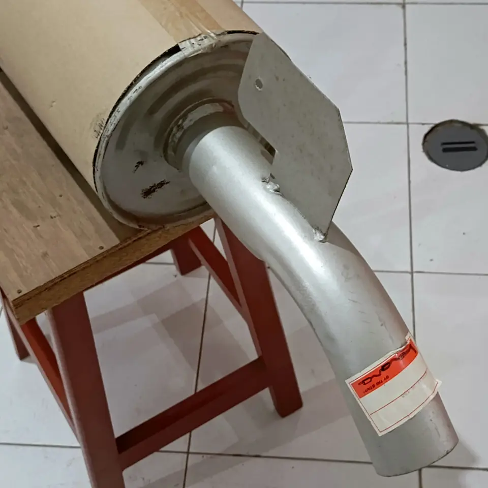 KNALPOT / MUFFLER PS 190 TRI STAR (56CM)