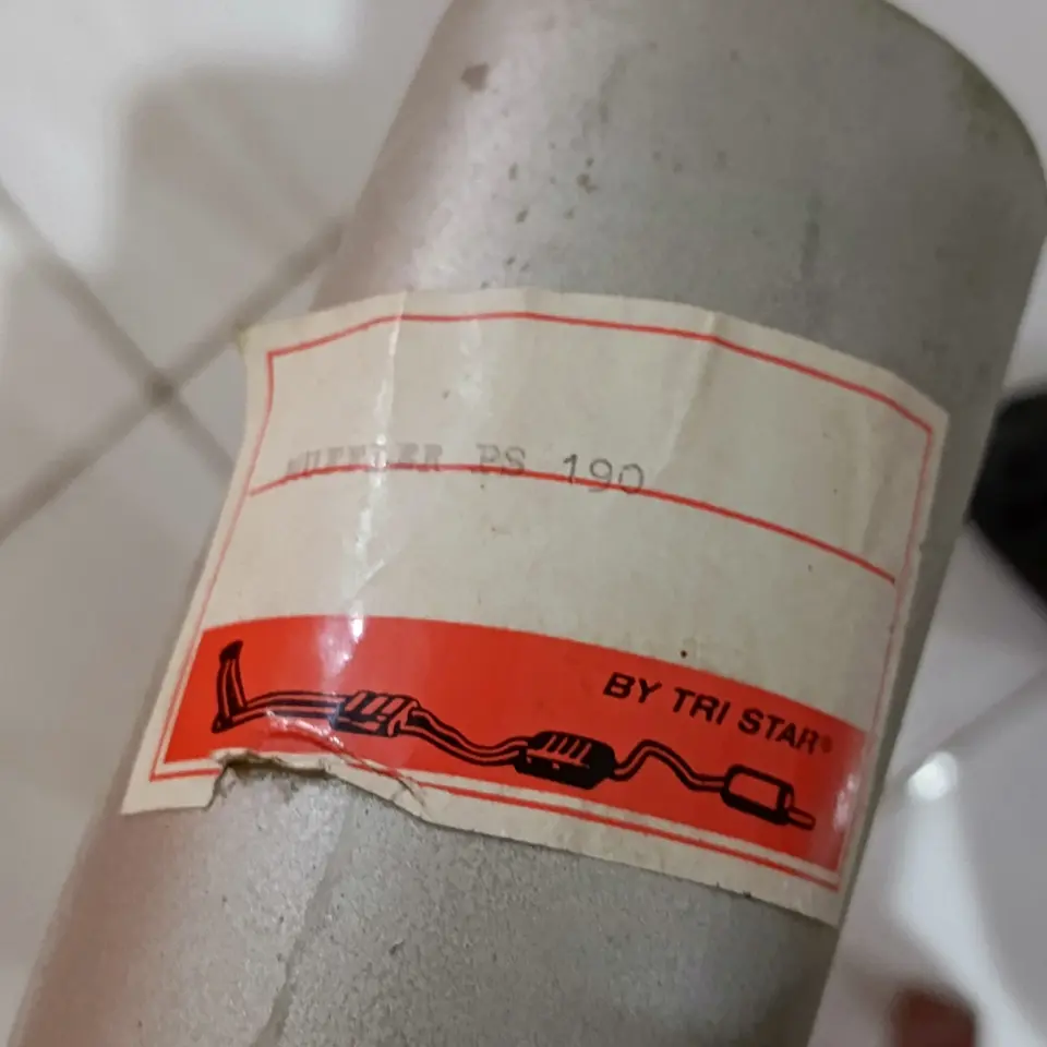KNALPOT / MUFFLER PS 190 TRI STAR (56CM)