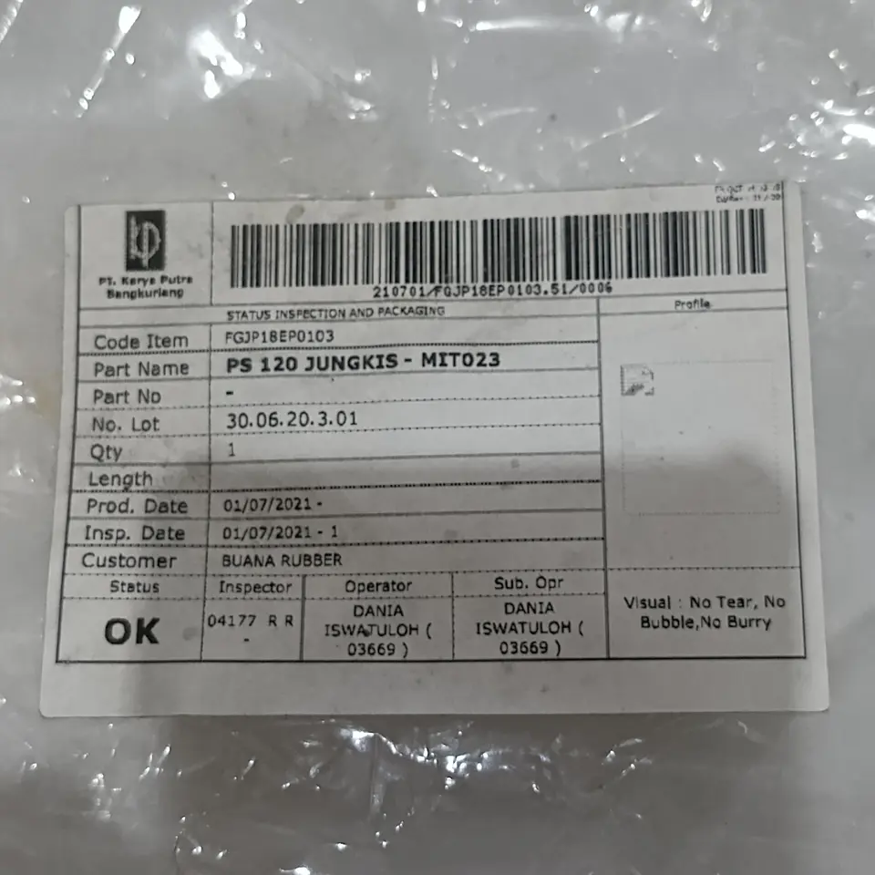 KARET KACA DEPAN PS 120/135