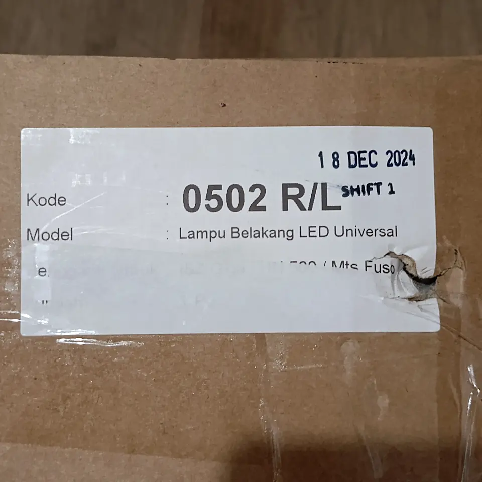 STOP LAMP ASSY FUSO / HINO / GIGA UNIVERSAL LED (PUTIH/MERAH/KUNING) 24V