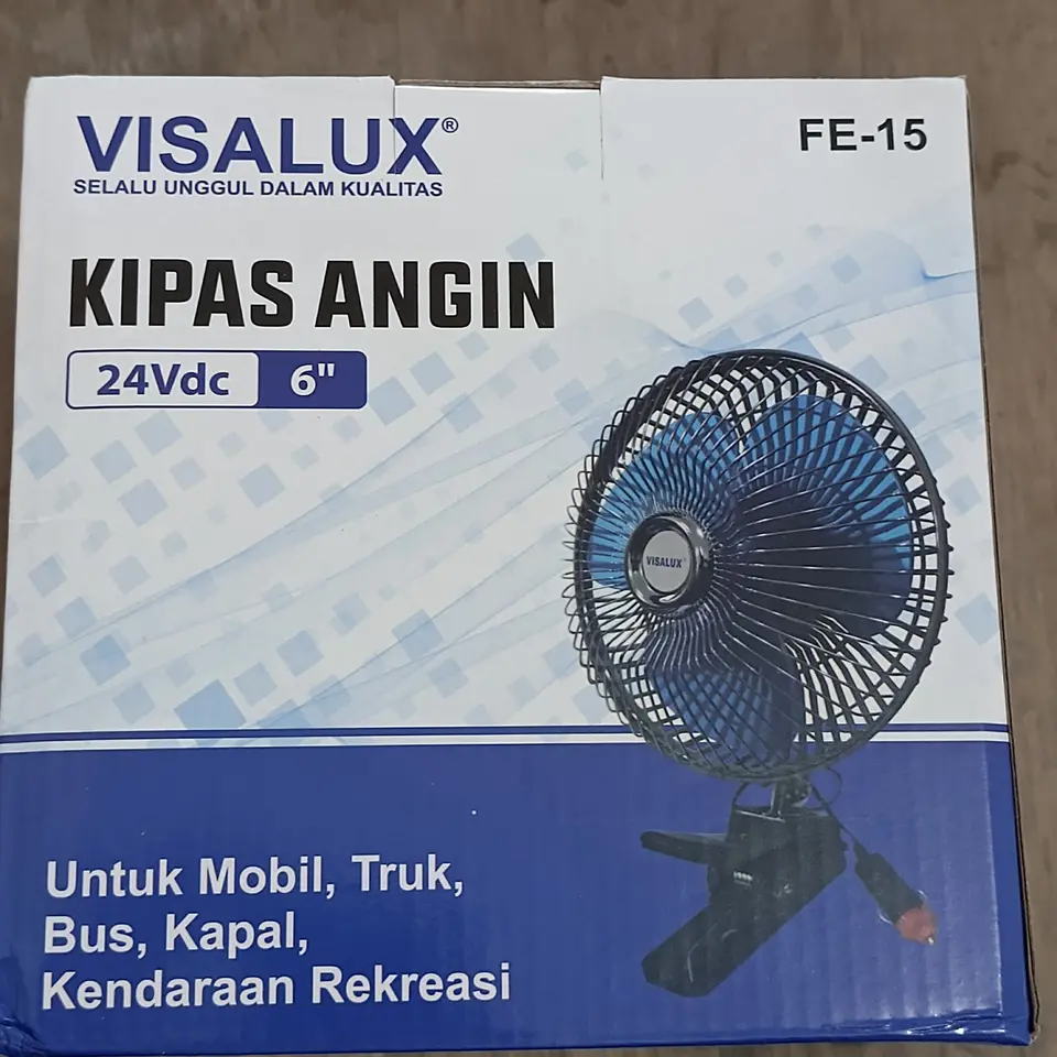 KIPAS ANGIN KABIN SINGLE 24V DC (6 INCH) VISALUX