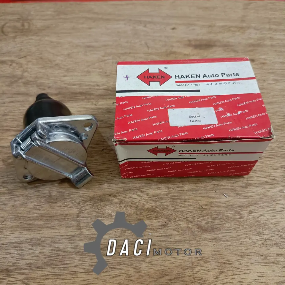 SOKET ELEKTRIK GANDENGAN HAKEN SOKET ELEKTRIK SALAMAN/GANDENGAN/TRAILER HAKEN