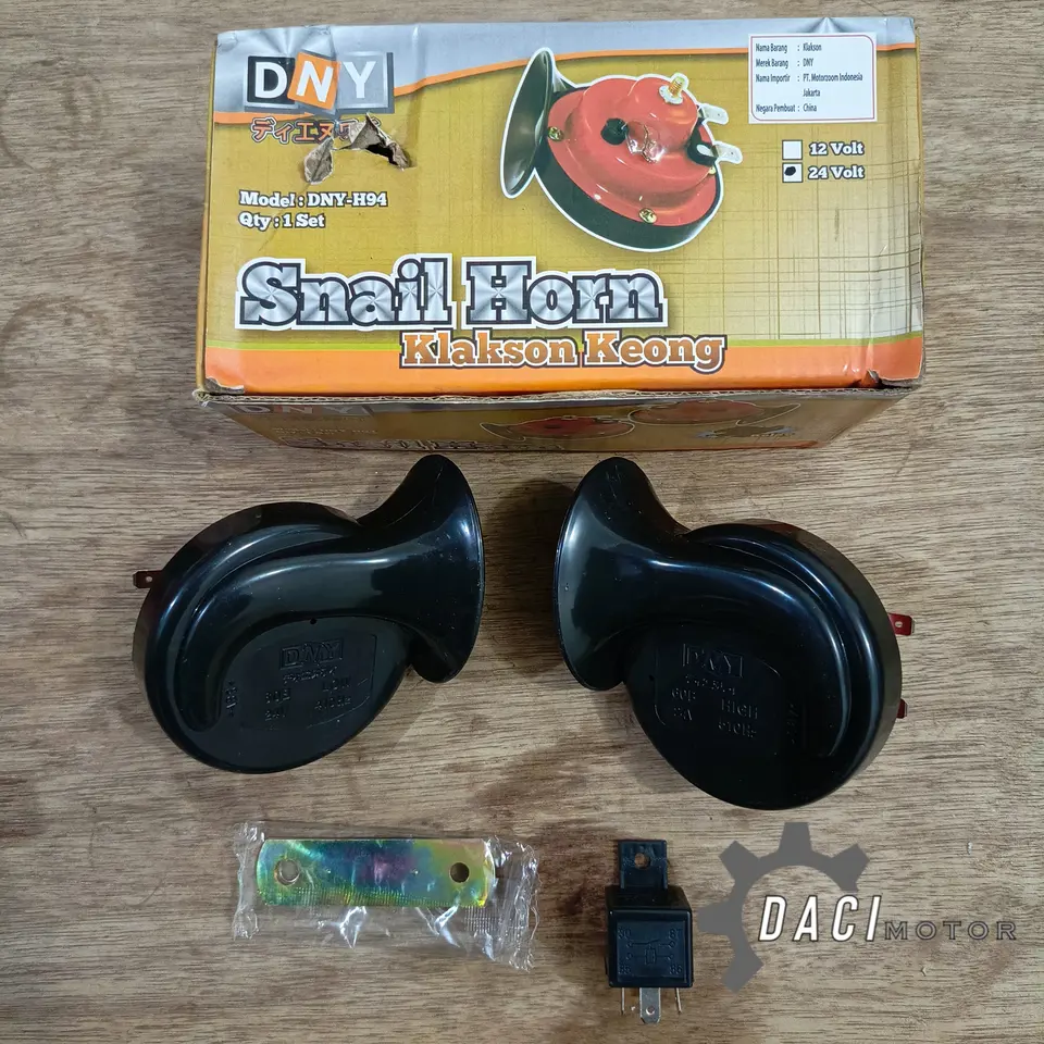 KLAKSON KEONG 24V (+RELAY) DNY H94 KLAKSON / HORN DNY