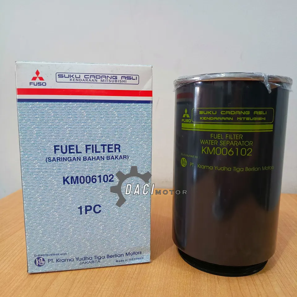 FUEL FILTER BAWAH PS 125 EURO 4 MITSUBISHI KTB KM006102 FILTER SOLAR/FILTER BENSIN/FUEL FILTER/WATER SEPARATOR / FF MITSUBISHI