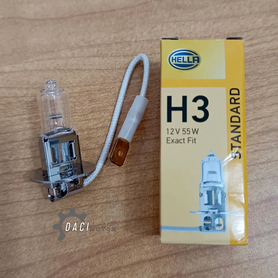 BOLA LAMPU H3 12V 55W HELLA 12V 55W TOOLS/ACCESORY/OTHER HELLA