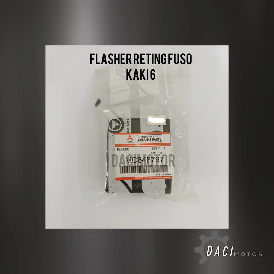 FLASHER RETING FUSO 4 BULB (KAKI 6) 25.6V MC848797 FLASER/FLASHER RETING / SEN / SEIN MITSUBISHI