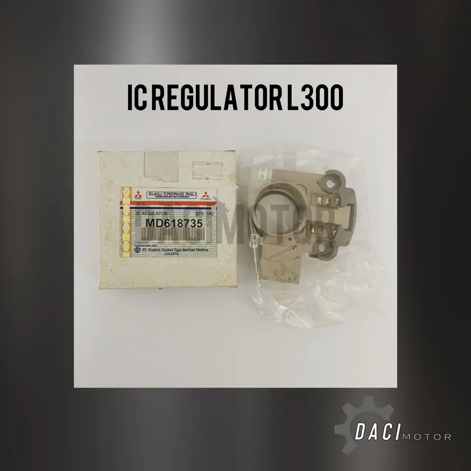 IC REGULATOR L300 MITSUBISHI MD618735 IC REGULATOR / ALTERNATOR / STARTER MITSUBISHI