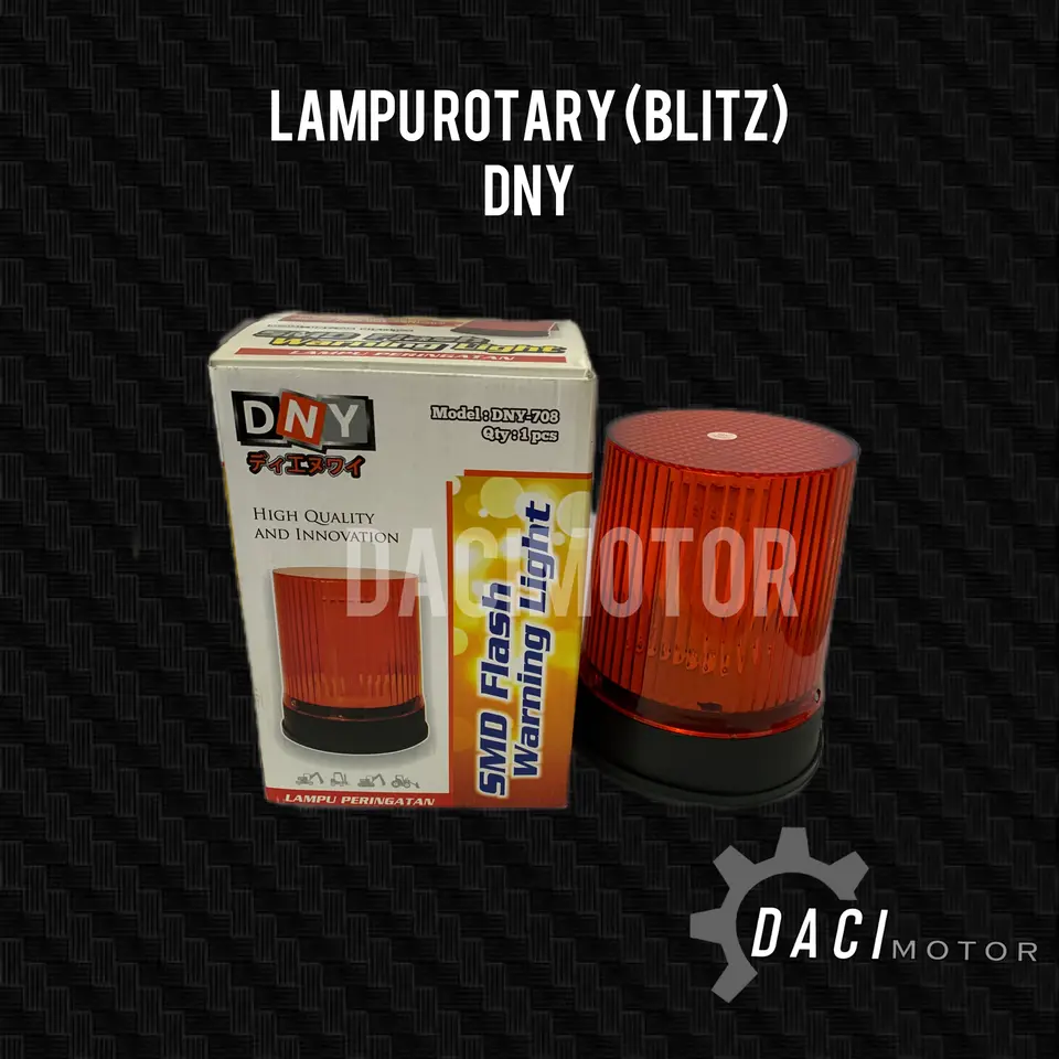 LAMPU ROTARI/ROTARY BLITZ 9-80V (AMBER) DNY