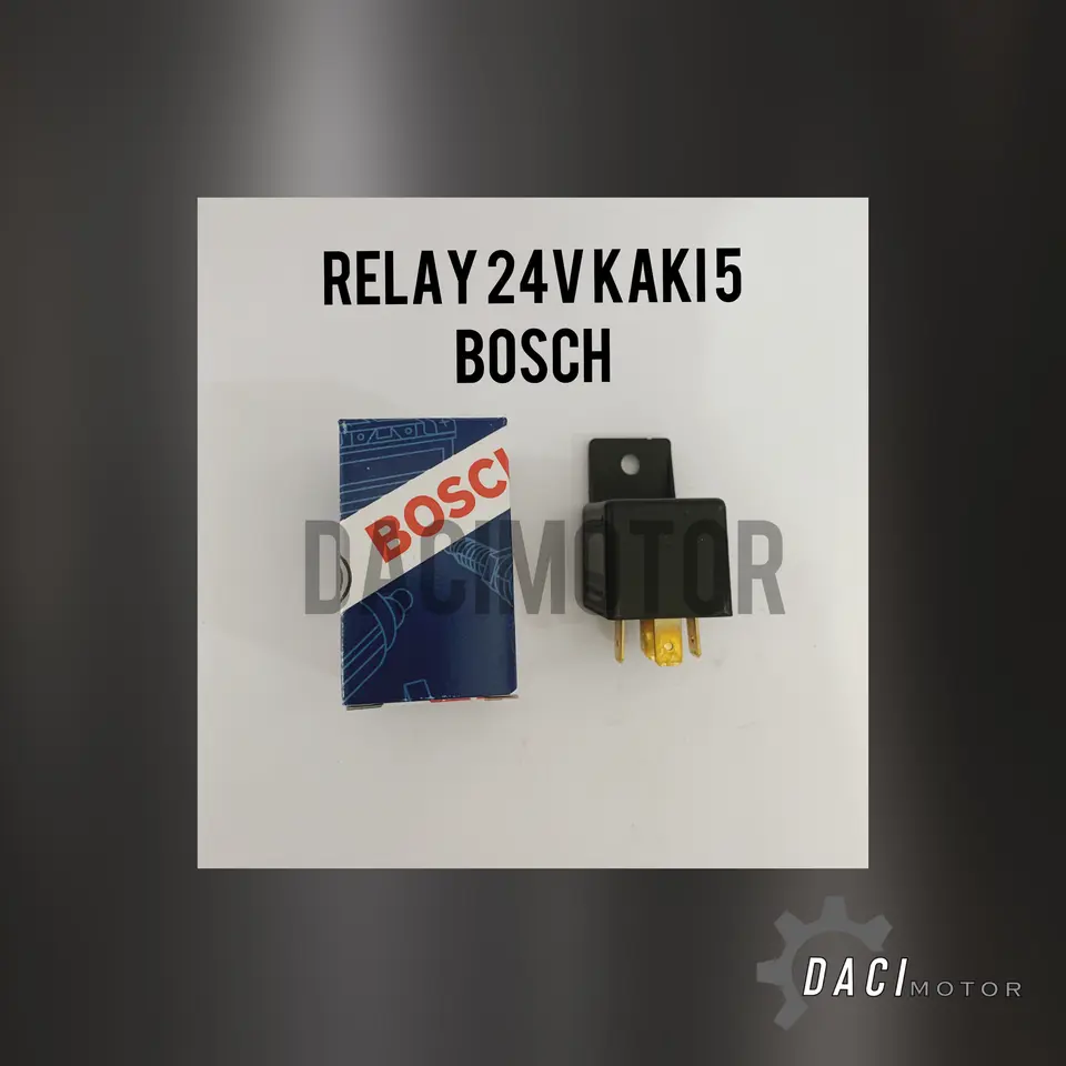 RELAY KAKI 5 24V BOSCH