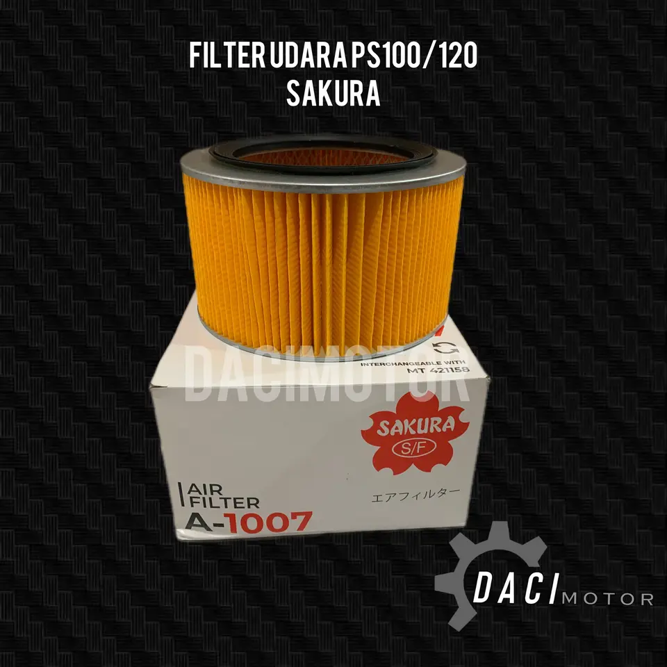AIR FILTER PS 100/120 SAKURA A1007 / MT421158 / MB120390 FILTER UDARA / AIR FILTER / AF SAKURA