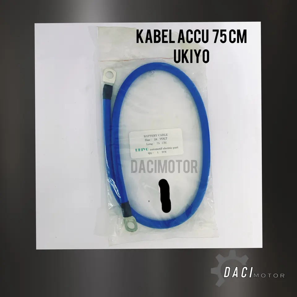KABEL ACCU SEKUN+SEKUN 75CM UKIYO null KABEL ACCU UKIYO