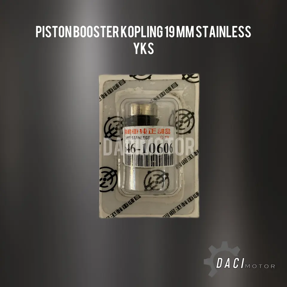 PISTON BOOSTER KOPLING BAWAH 19MM STAINLESS YKS 646-10606 BOOSTER KOPLING BAWAH / CLUTCH BOOSTER / CO YKS