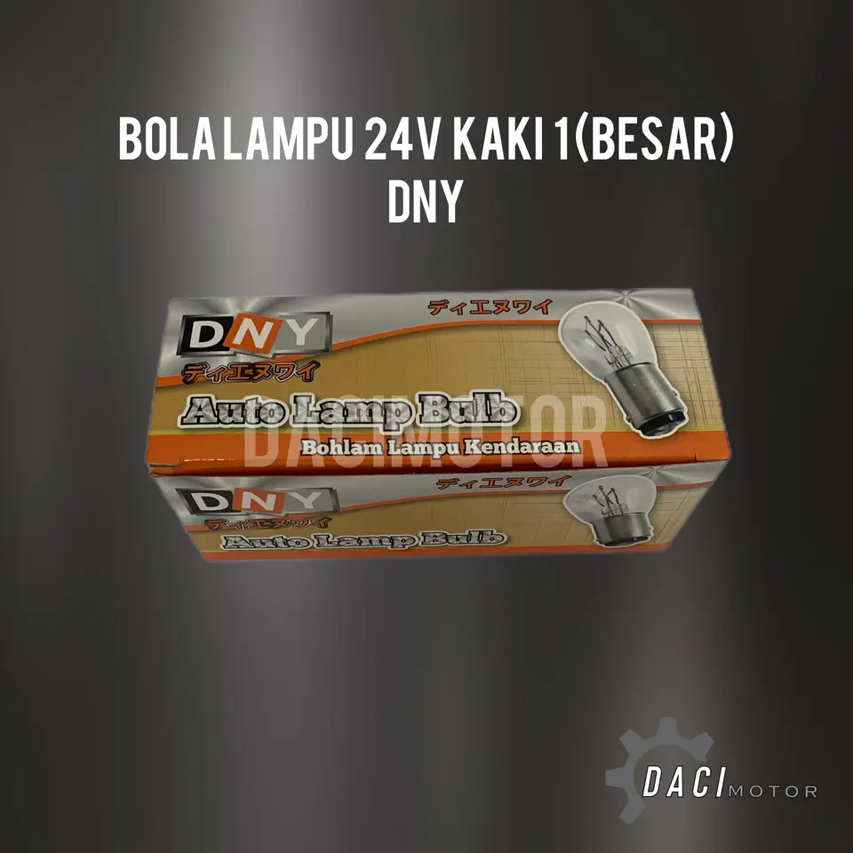 BOLA LAMPU KAKI 1 24V BESAR DNY