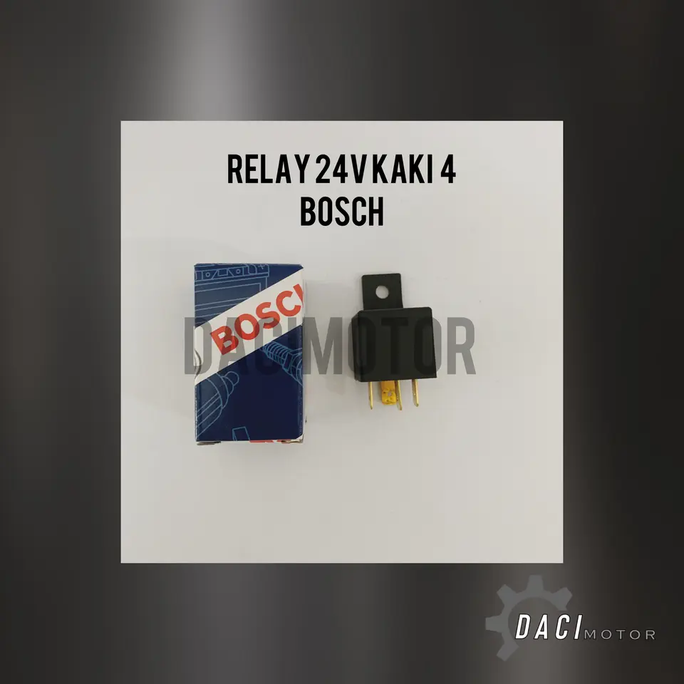 RELAY KAKI 4 24V BOSCH