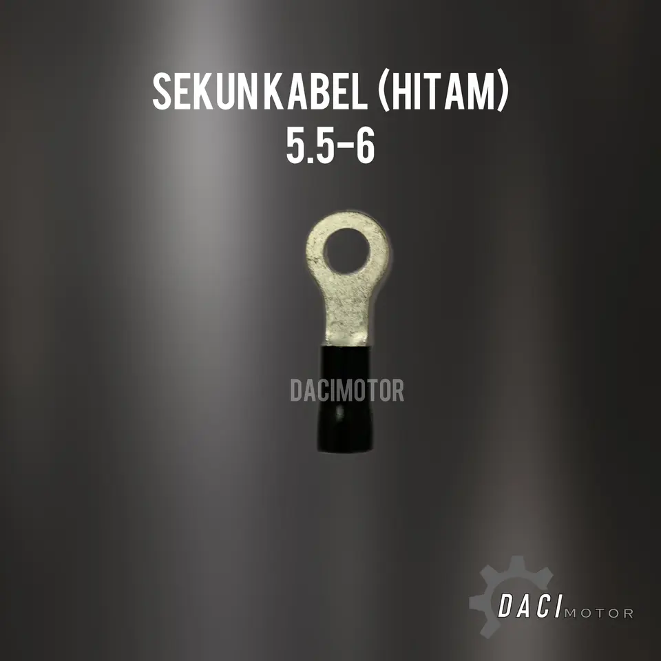 SEKUN KABEL HITAM (5.5-6)