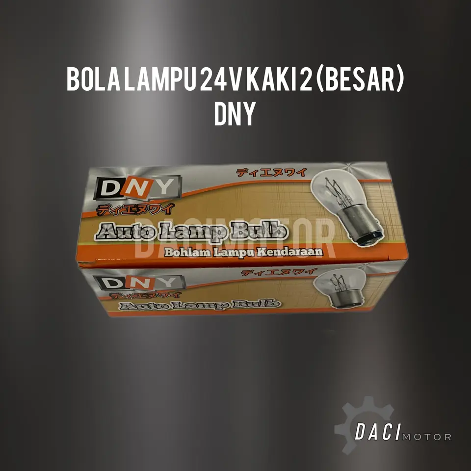 BOLA LAMPU KAKI 2 24V BESAR DNY